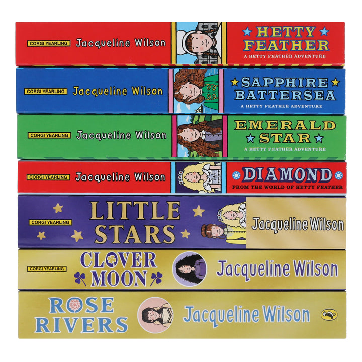 Hetty Feather Series by Jacqueline Wilson Illustrated 7 Books Collection Set - Ages 9-11 - Paperback