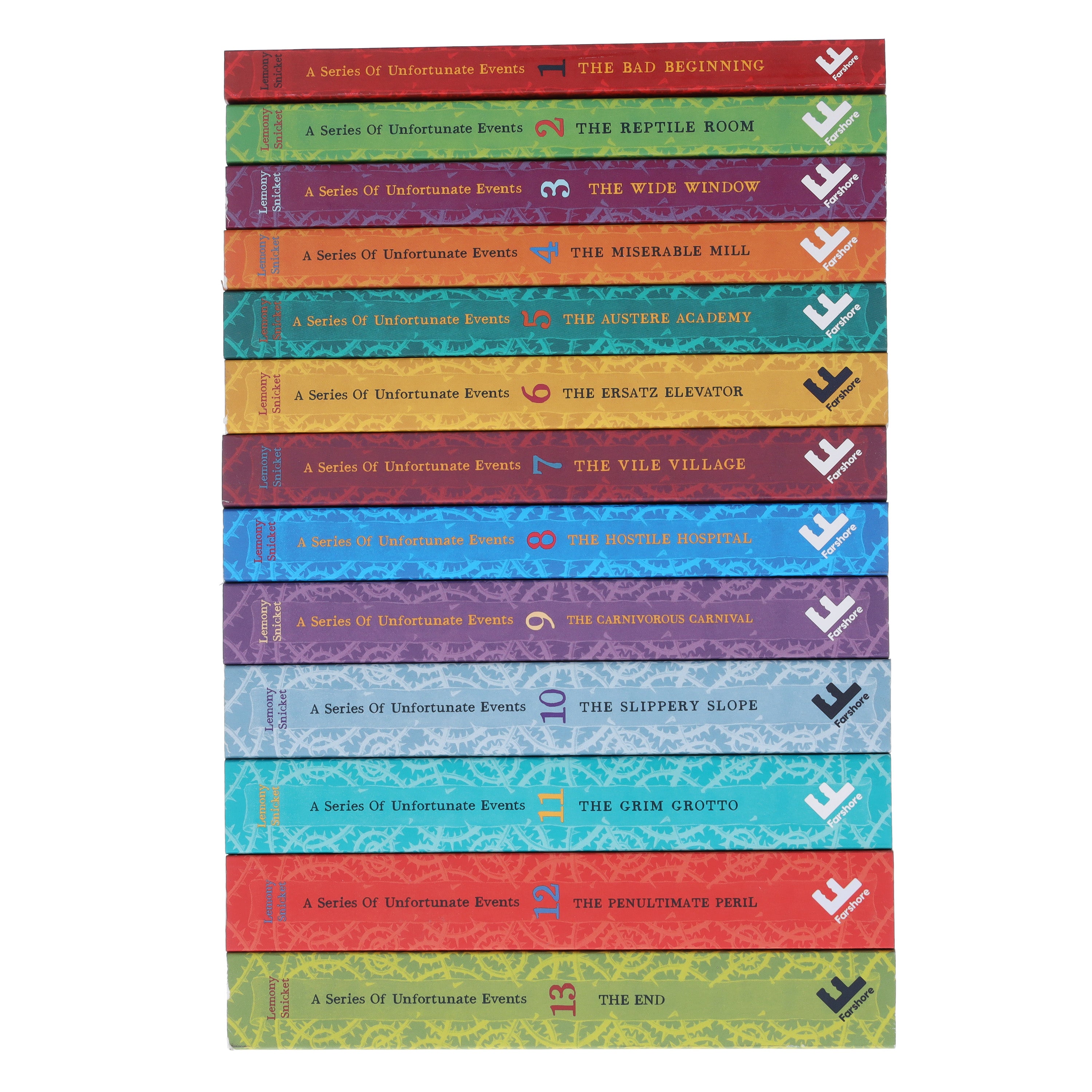A Series of Unfortunate Events 13 Books Set – American Bookworm