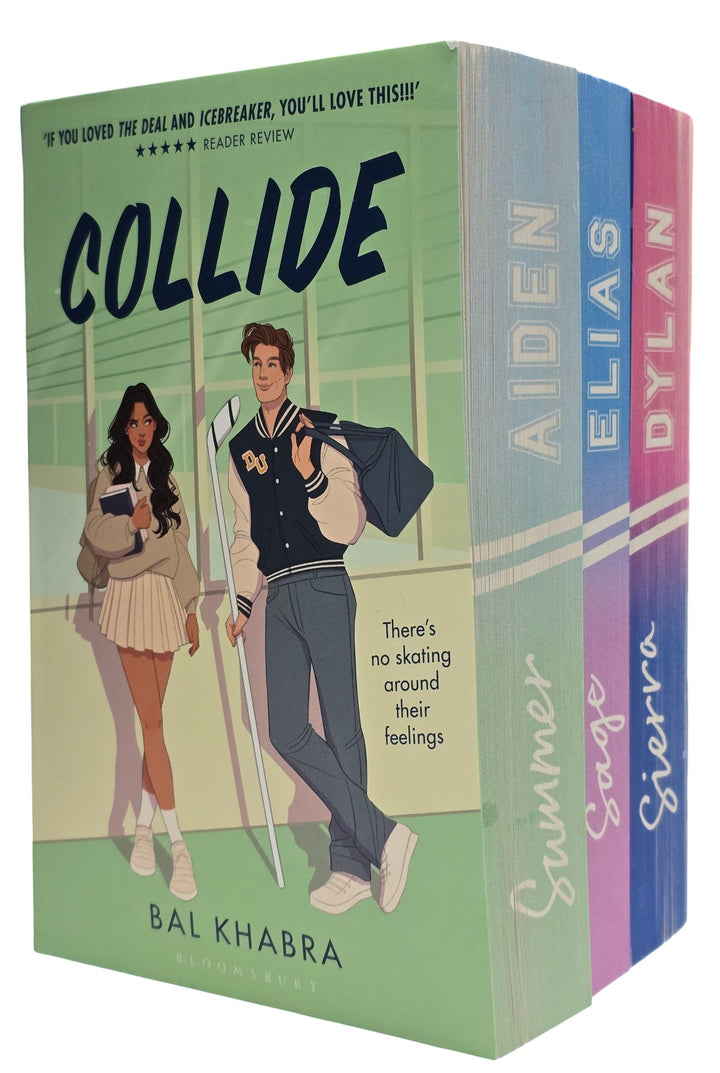 Off the Ice Series By Bal Khabra 3 Books Sprayed Edges Collection Set  - Fiction - Paperback