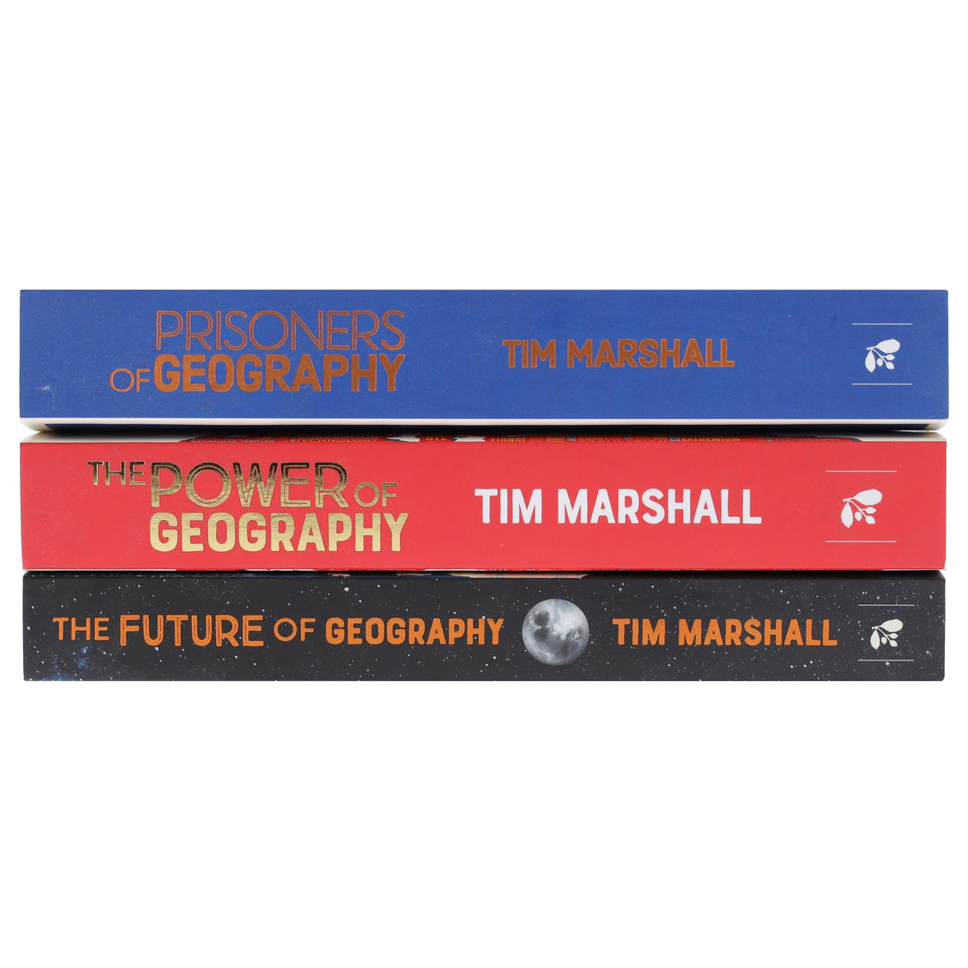 Tim Marshall on Geopolitics: Prisoners, Power & Future of Geography 3 Books Collection Set - Non Fiction - Paperback