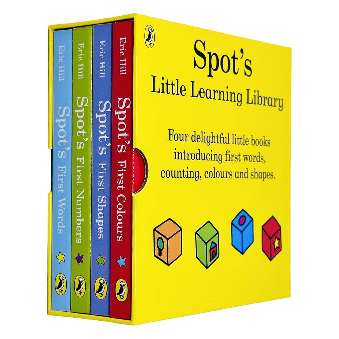 Spot's Little Learning Library by Eric Hill 4 Books Collection Box Set - Ages 2+ - Board Book