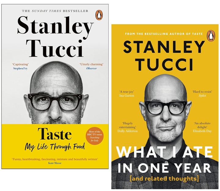 Stanley Tucci 2 Books Collection Set - Non Fiction - Paperback