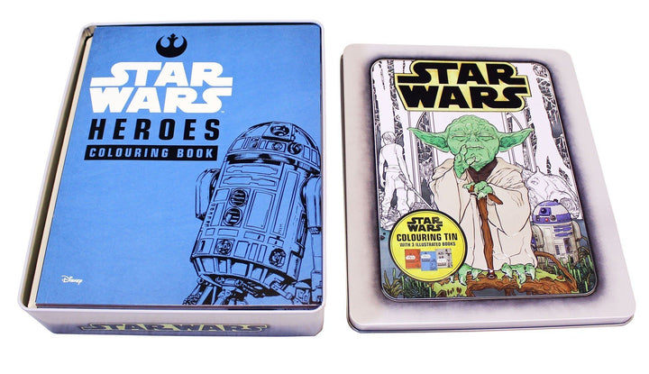 Star Wars 3 Colouring Books in a Tin - Paperback - Egmont Egmont