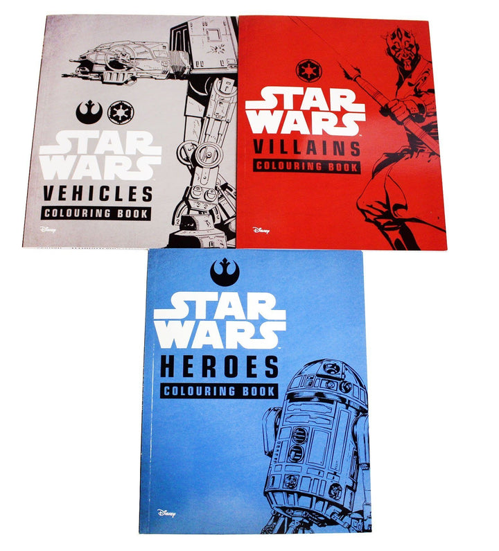 Star Wars 3 Colouring Books in a Tin - Paperback - Egmont Egmont