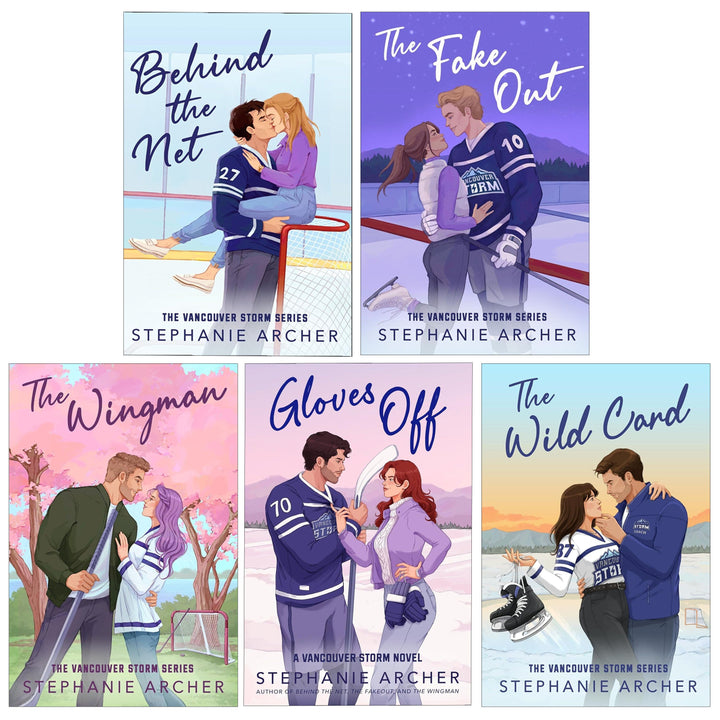 Vancouver Storm Series by Stephanie Archer 5 Books Collection Set - Fiction - Paperback