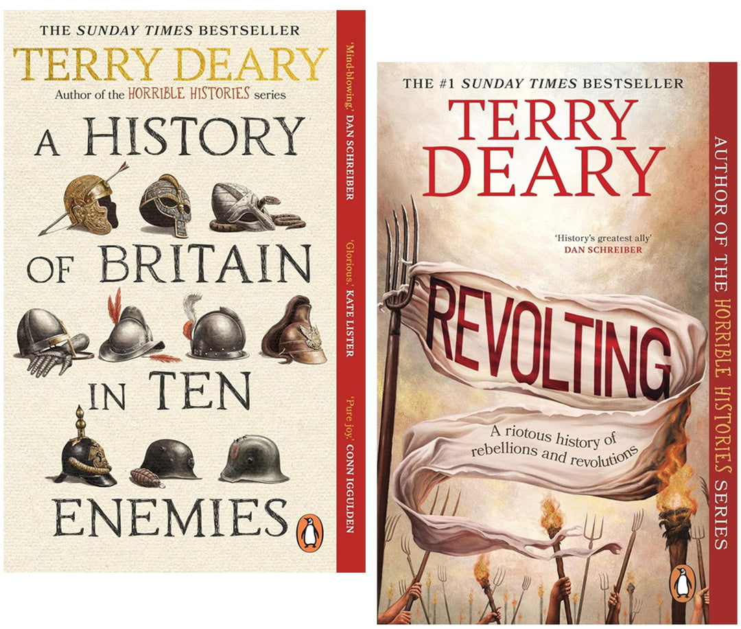 Terry Deary Collection 2 Books Set - Non Fiction - Paperback
