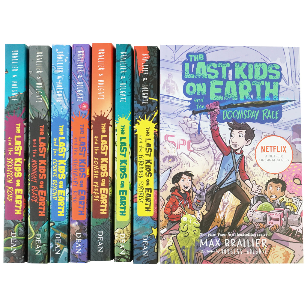 Last Kids on Earth Series by Max Brallier 8 Books Collection Set 