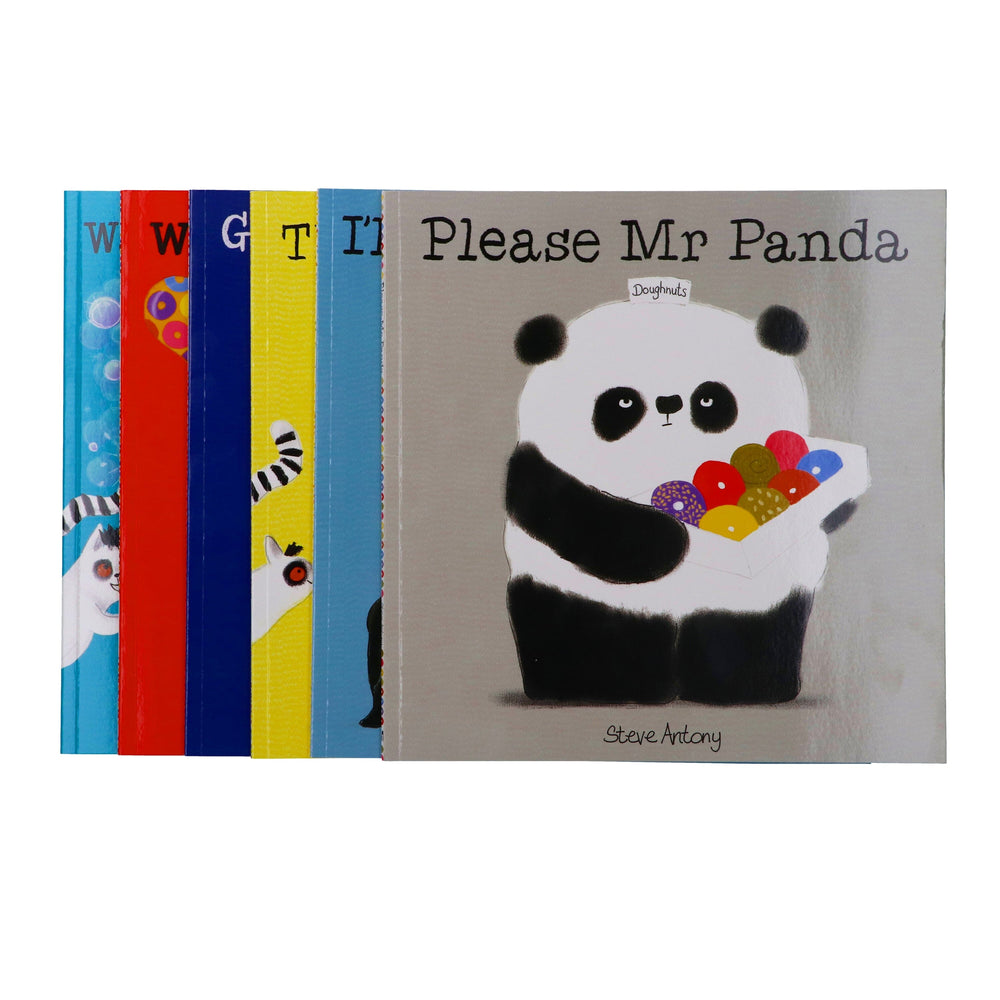 Mr. Panda Series By Steve Antony 6 Books Collection Set - Ages 3-5 - Paperback 0-5 Hachette Children's Group