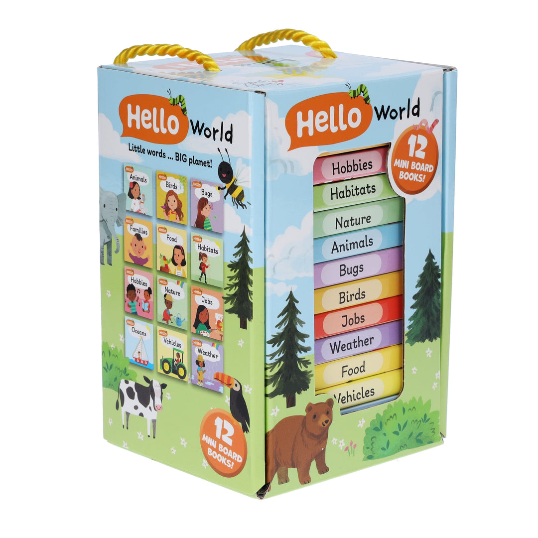 Hello World! by Sweet Cherry Publishing 12 Books Collection Box Set - Ages 2+ - Board Book 0-5 Sweet Cherry Publishing