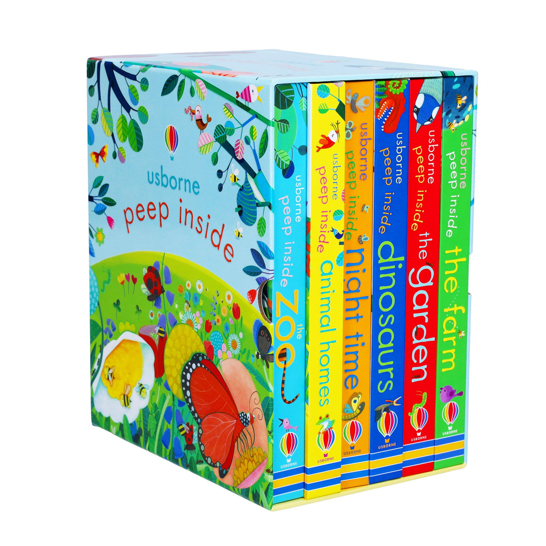 Peep Inside Complete 6 Books Collection By Usborne - Ages 2+ - Board Books 0-5 Usborne Publishing Ltd