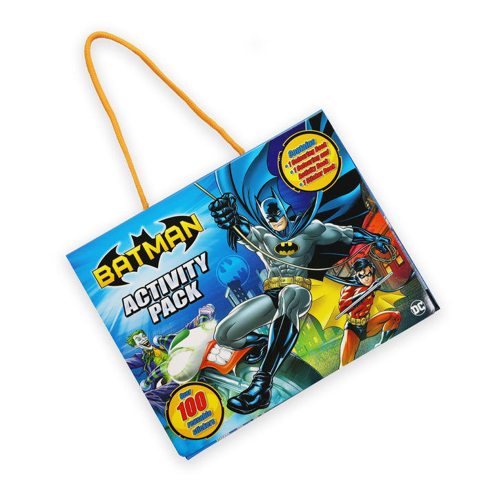 Batman Activity Pack Colouring Books & Stickers 3 Books Collection Set - Ages 3+ - Paperback