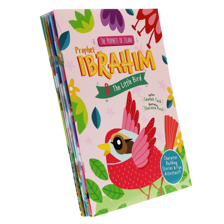 The Prophets of Islam Activity Children Collection By Saadah Taib: 8 Books Set- Ages 2-5 - Paperback