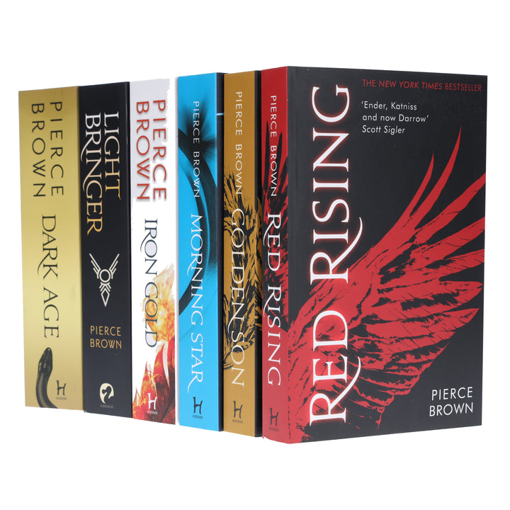 The Red Rising Series by Pierce Brown 6 Books Collection Set - Fiction - Paperback