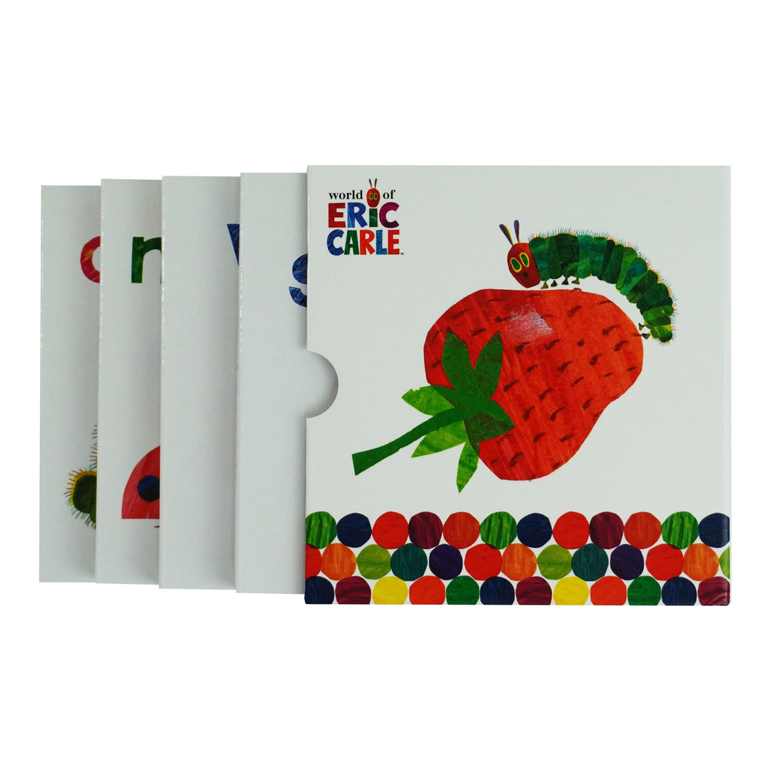 The Very Hungry Caterpillar: My First Library 4 Books Collection Box Set by Eric Carle - Ages 2+ - Board Book
