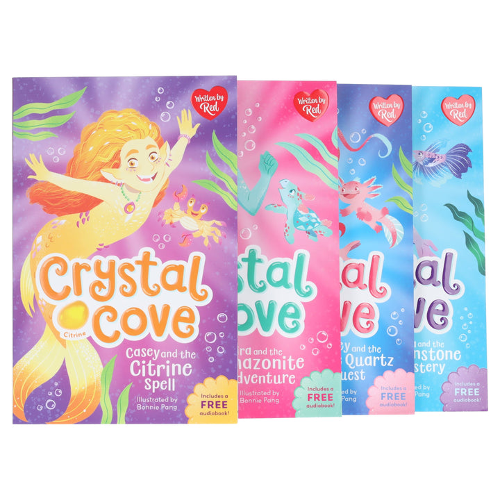 Crystal Cove Series by Red Illustrated 4 Books Collection Set - Ages 7-9 - Paperback