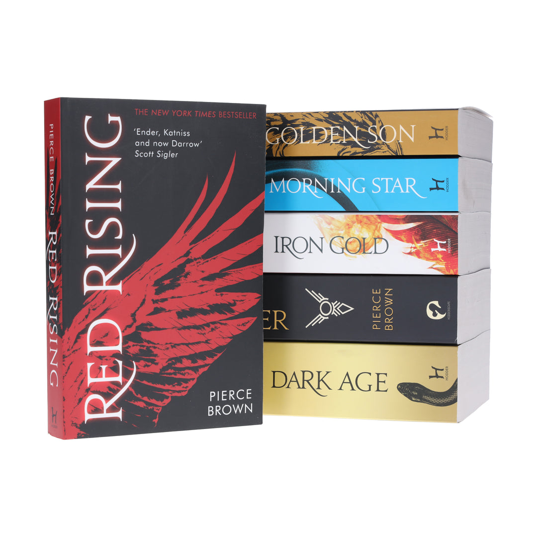 The Red Rising Series by Pierce Brown 6 Books Collection Set - Fiction - Paperback