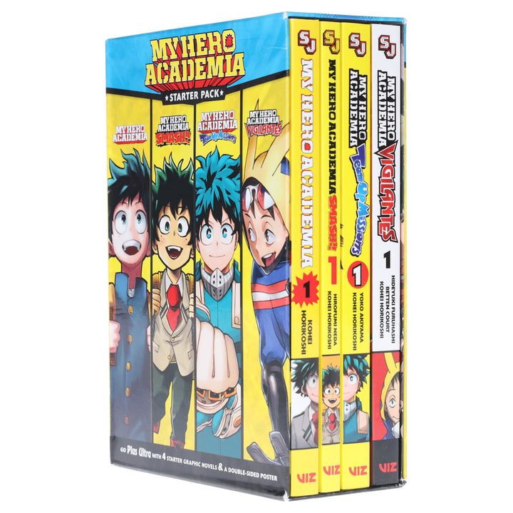 My Hero Academia Series by Kohei Horikoshi: 4 Books Collection Box Set - Ages 14-17 - Paperback