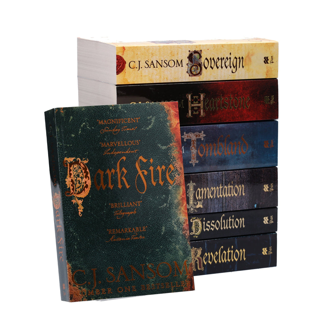 The Shardlake Series 7 Books Collection Set By C J Sansom - Fiction - Paperback Fiction Pan Macmillan