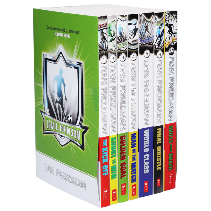 Jamie Johnson Football Series 7 Books Collection Set By Dan Freedman- Ages 9-14 - Paperback 9-14 Scholastic