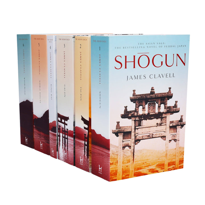 Shogun by James Clavell: The Asian Saga 6 Books Collection Set - Fiction - Paperback