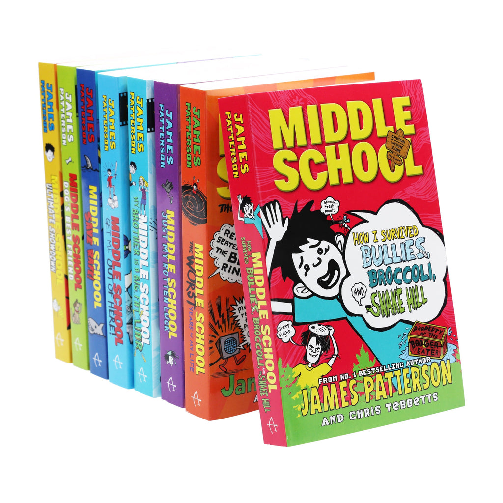 Middle School 全9巻セット ジェームス・パターソン Middle School Box Set: Patterson, James, Tebbetts, Chris