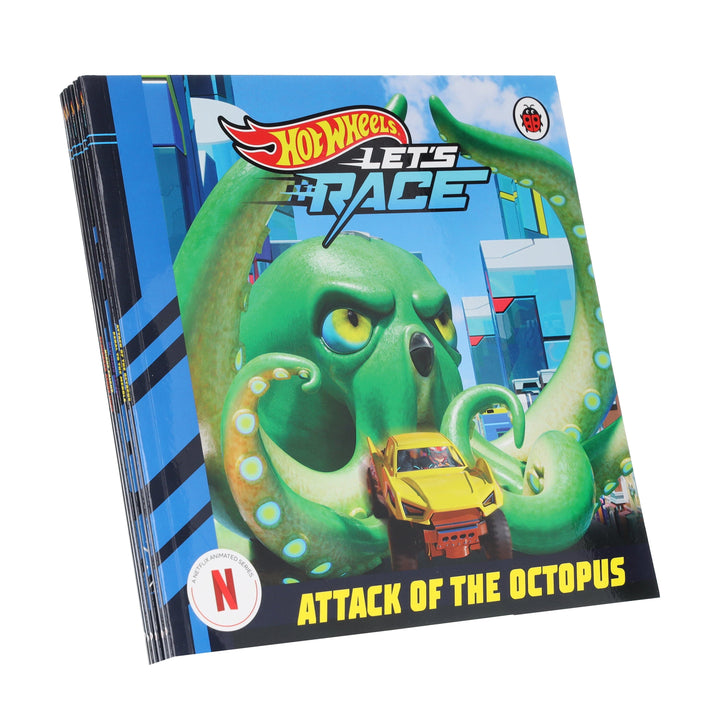 Hot Wheels: Let’s Race Collection 6 Picture Storybook Collection Set - Ages 3+ - Paperback