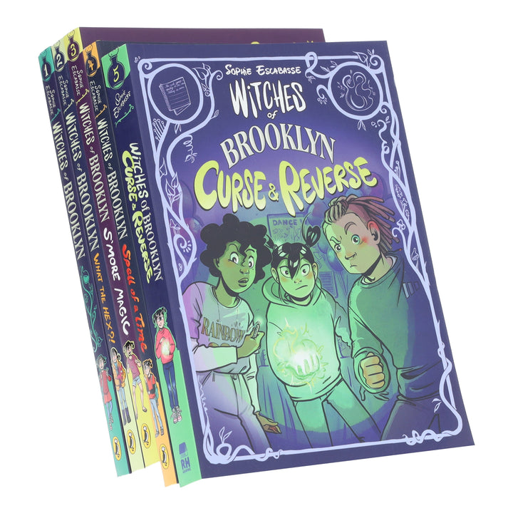 Witches of Brooklyn Graphic Novel Series by Sophie Escabasse 5 Books Collection Set - Ages 7-14 - Paperback