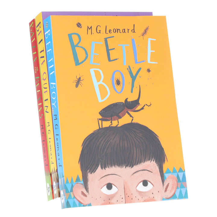 Beetle Boy Series by M.G. Leonard 3 Books Collection Set - Ages 9+ - Paperback