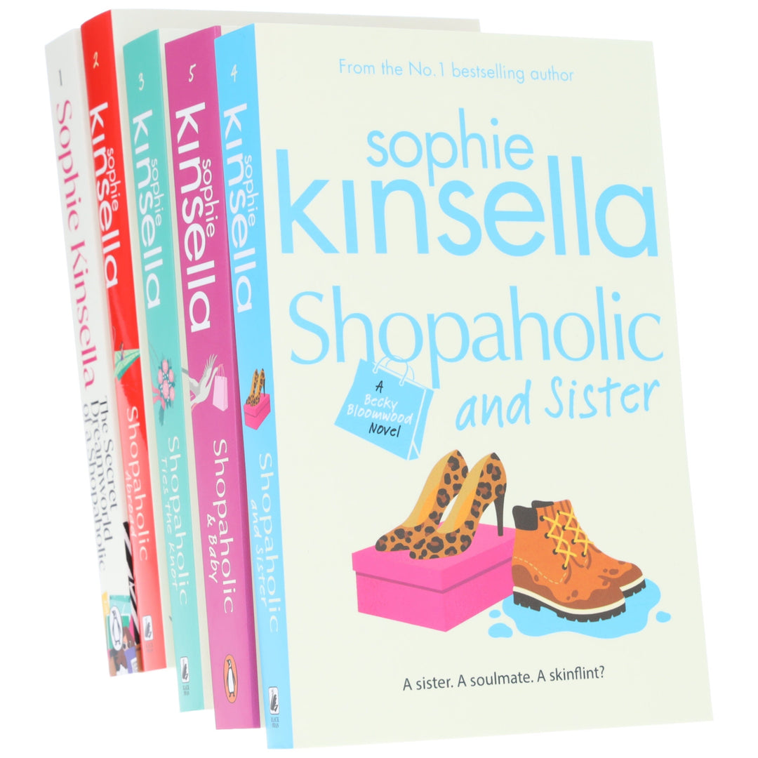 Shopaholic Series by Sophie Kinsella 5 Books Collection Set (A Becky Bloomwood Novel) - Fiction - Paperback