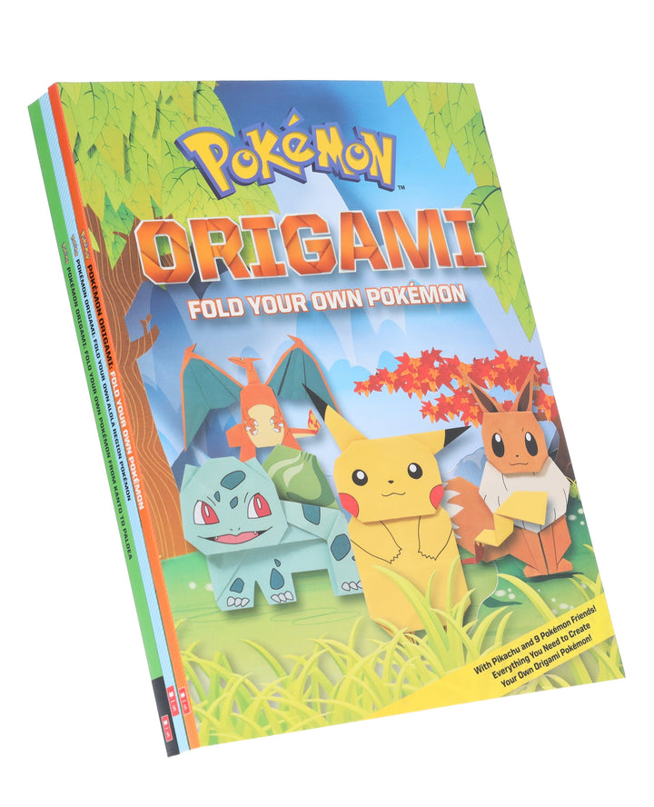 Pokemon Origami: Fold Your Own Pokemon 3 Activity Books Collection Set - Ages 7-9 - Paperback