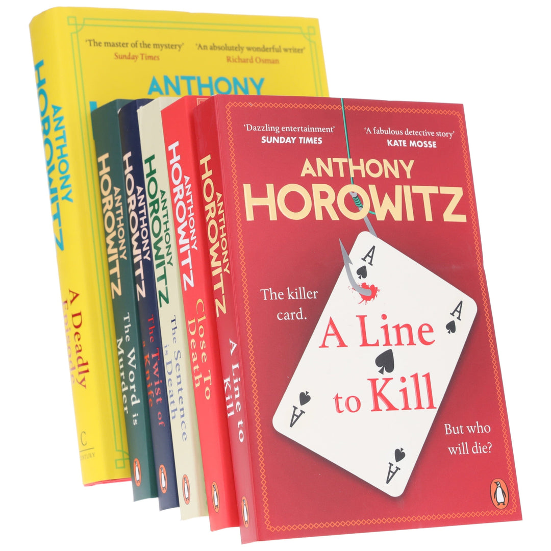 Hawthorne and Horowitz Mysteries Series by Anthony Horowitz 6 Books Collection Set - Fiction - Paperback/Hardback