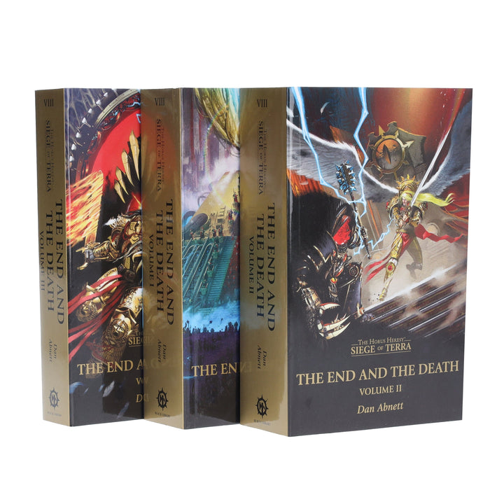 The Horus Heresy: Siege of Terra (Vol 1-3) by Dan Abnett 3 Books Collection Set - Fiction - Paperback
