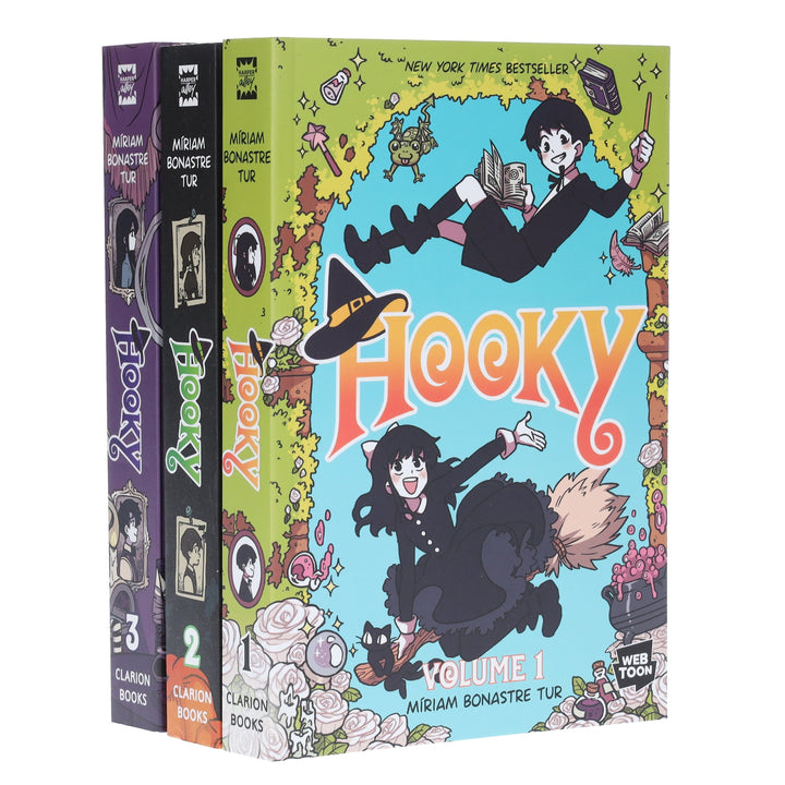 Hooky (Vol 1-3) Graphic Novel Series by Míriam Bonastre Tur 3 Books Collection Set - Ages 8-12 - Paperback