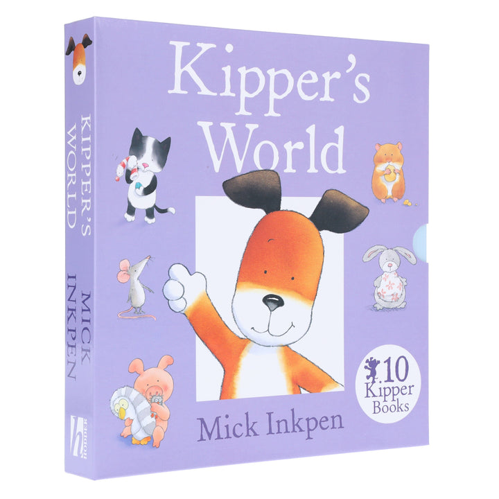 Kipper's World Collection by Mick Inkpen (Kipper the Dog) 10 Books Box Set  - Ages 3-5 - Paperback