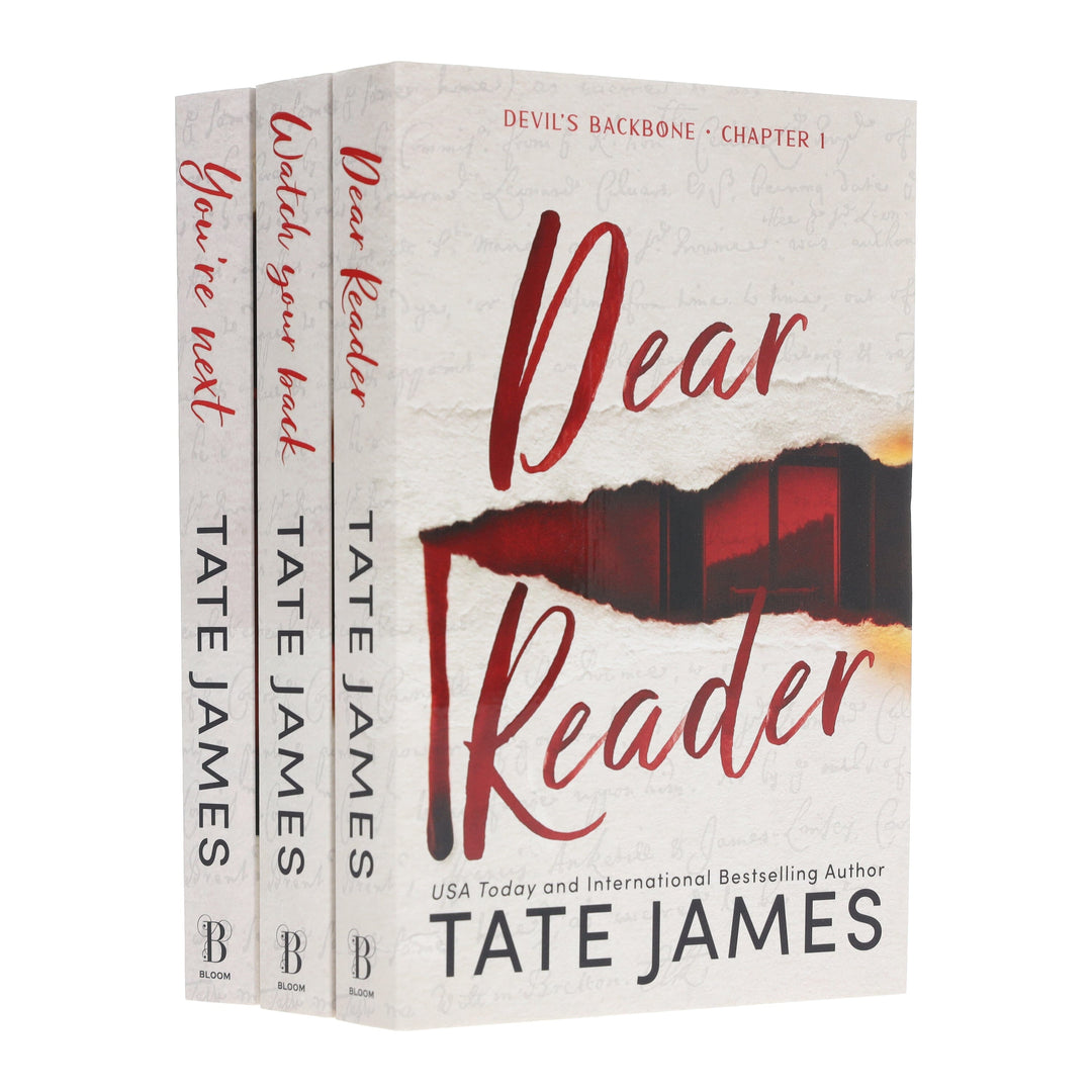Devil's Backbone Series by Tate James 3 Books Collection Set - Fiction - Paperback