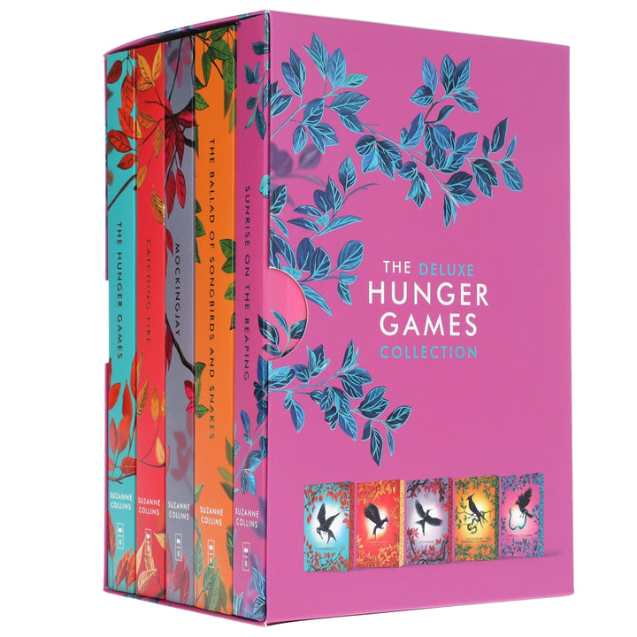 The Deluxe Hunger Games Collection by Suzanne Collins 5 Books Box Set - Ages 13+ - Paperback (Patterned Edge)