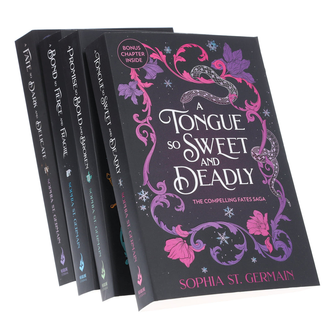 The Compelling Fates Saga by Sophia St. Germain 4 Books Collection Set - Fiction - Paperback