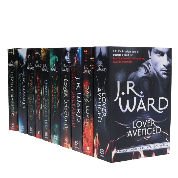 Black Dagger Brotherhood Series by J.R. Ward 10 Books Collection Set - Fiction - Paperback