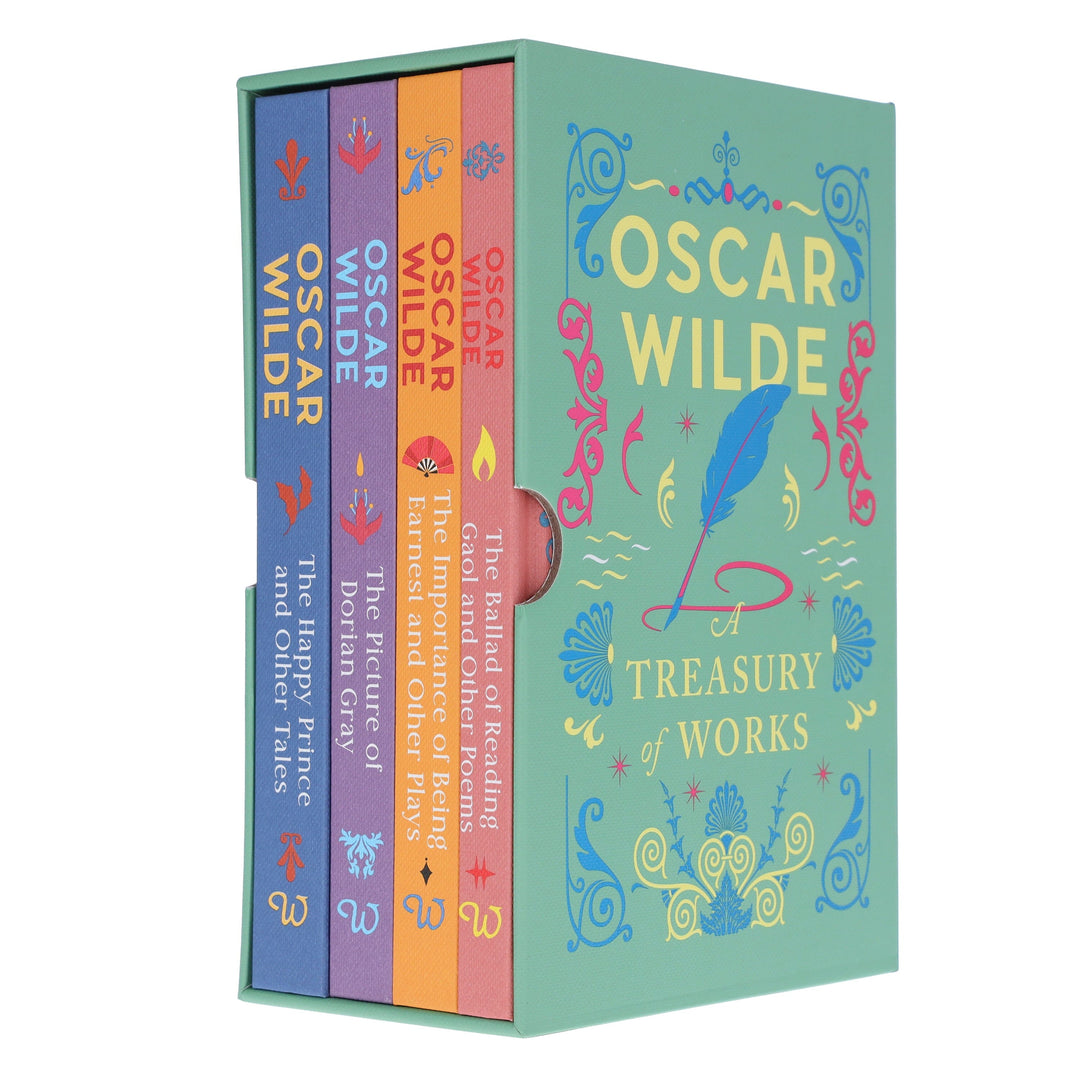 A Treasury of Works by Oscar Wilde 4 Books Collection Box Set - Ages 14+ - Hardback