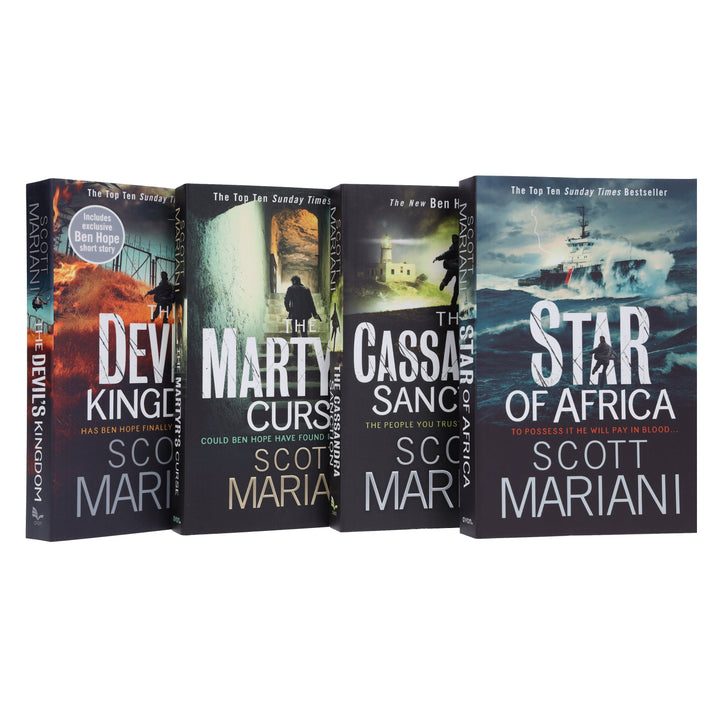 Ben Hope Thriller Series By Scott Mariani (Book 11-14) Collection 4 Books Set - Fiction - Paperback
