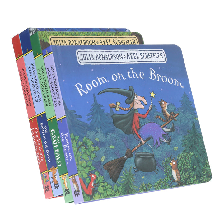 Julia Donaldson Collection Illustrated 4 Books Set - Ages 2+ - Board book