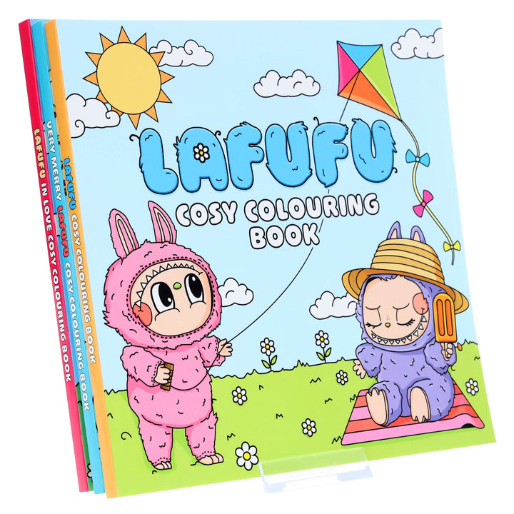 Lafufu Cosy Colouring Collection 3 Activity Books Set - Non Fiction - Paperback