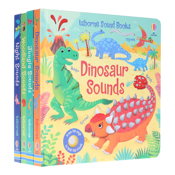 Usborne Sound Books by Sam Taplin 4 Books Collection Set - Ages 0-5 - Board Book