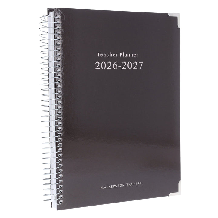 Teacher Planner 2026-2027 - Cocoa Edition - Spiral Bound Hardback