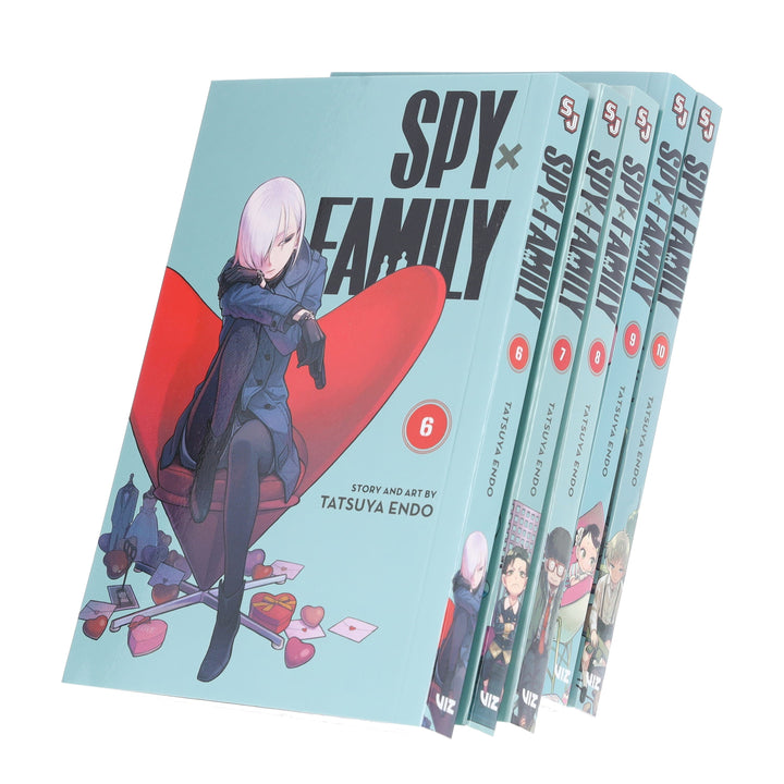 Spy x Family Series (Book 6-10) by Tatsuya Endo 5 Books Collection Set - Ages 13+ - Paperback
