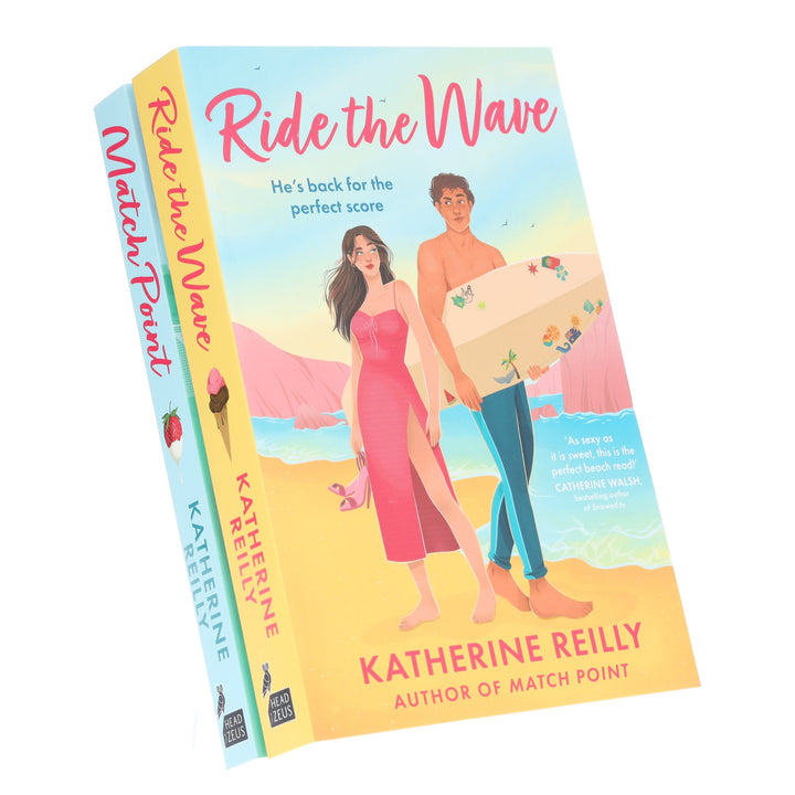 Katherine Reilly Rom-Com Collection (Ride The Wave & Match Point) 2 Books Set - Fiction - Paperback