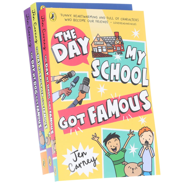 The Famous Series by Jen Carney 3 Books Collection Set - Ages 8+ - Paperback