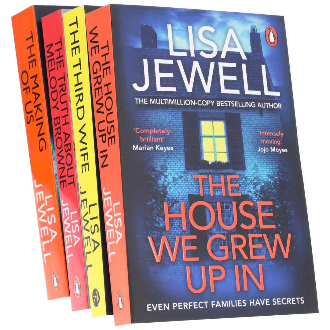 Lisa Jewell's The House We Grew Up In, The Truth About Melody Browne, The Third Wife & The Making of Us: 4 Books Set - Fiction - Paperback