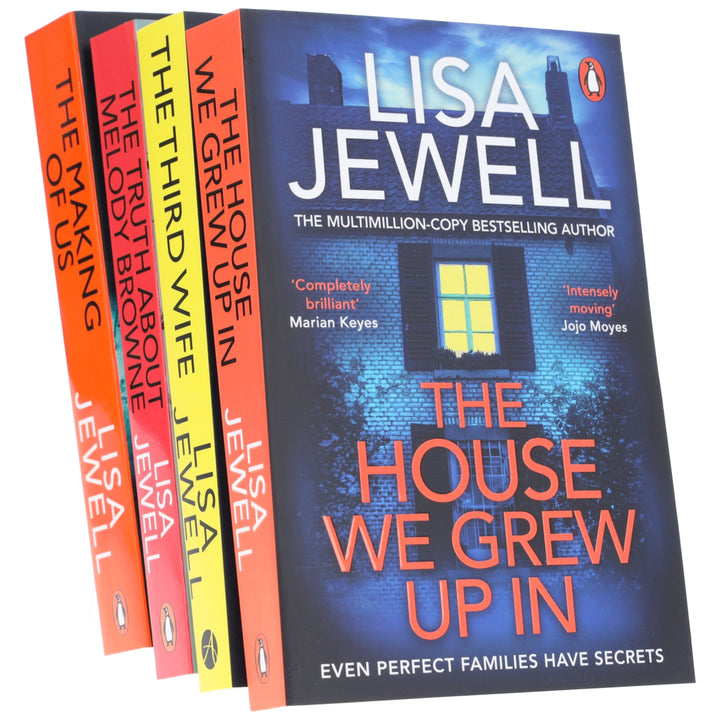 Lisa Jewell's The House We Grew Up In, The Truth About Melody Browne, The Third Wife & The Making of Us: 4 Books Set - Fiction - Paperback