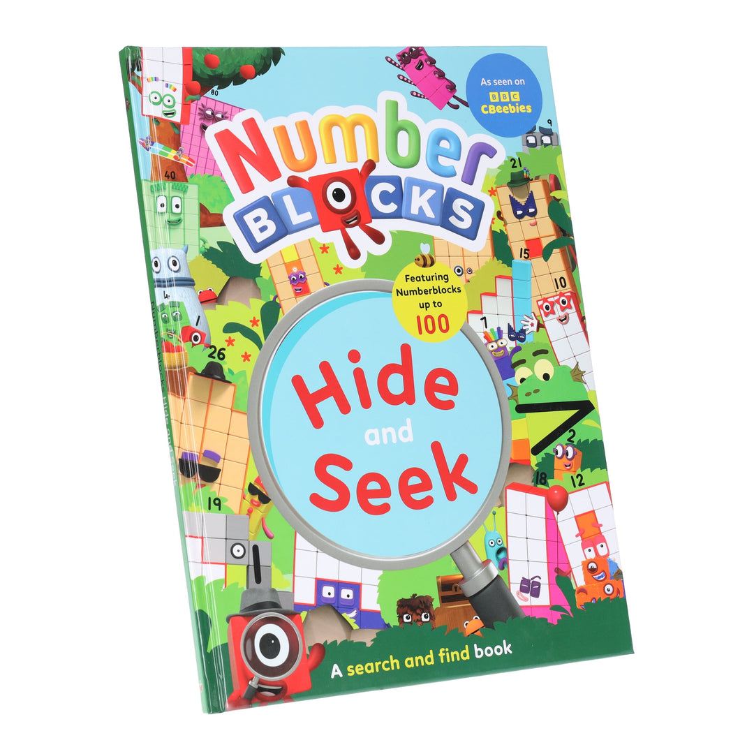 Numberblocks Hide and Seek: Featuring Numberblocks Up to 100 by Sweet Cherry Publishing - Ages 3-5 - Hardback